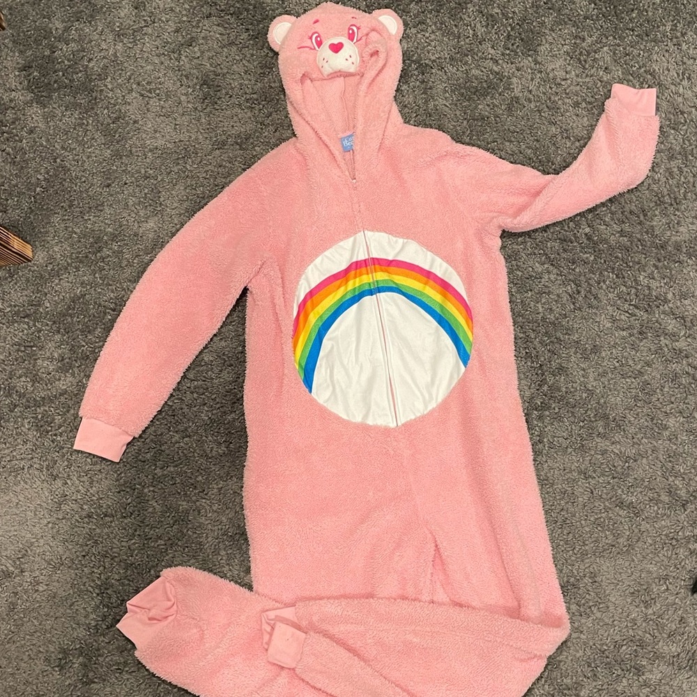 Care Bear Adult Footie Pajamas